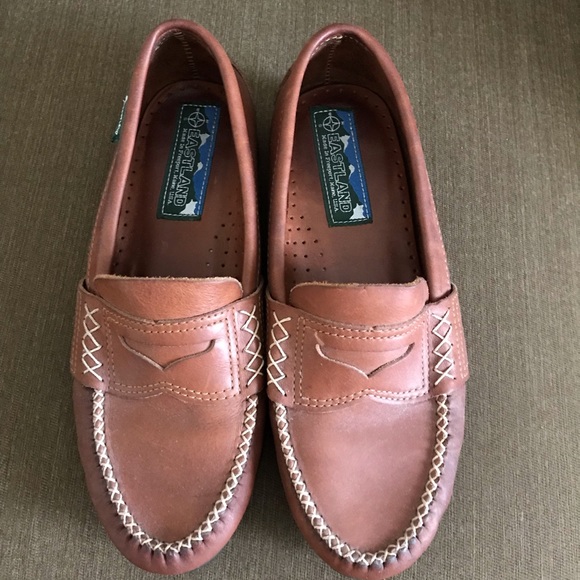 EASTLAND  Vintage Leather Driving Loafers! EUC!  8 - Picture 4 of 8